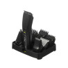 HAIR CLIPPER STAND SET 12 ACC 600MAH  USB TIPO C