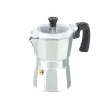 6-CUP ALUMINIUM COFFE MAKER WITH TRANSPARENT TIP