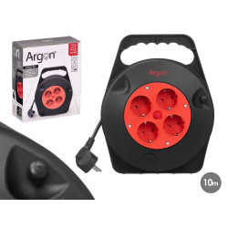 RALLONGE CABLE ELECTRIQUE 10M 4 PRISES 2300W