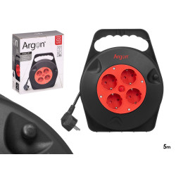 RALLONGE CABLE ELECTRIQUE 5M 4 PRISES 2300W