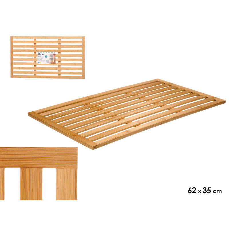 PIATTAFORMA BAMBU DOCCIA 62X35CM