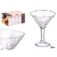 COPA TROQUELADA MARTINI 220ML TRANSPARENTE