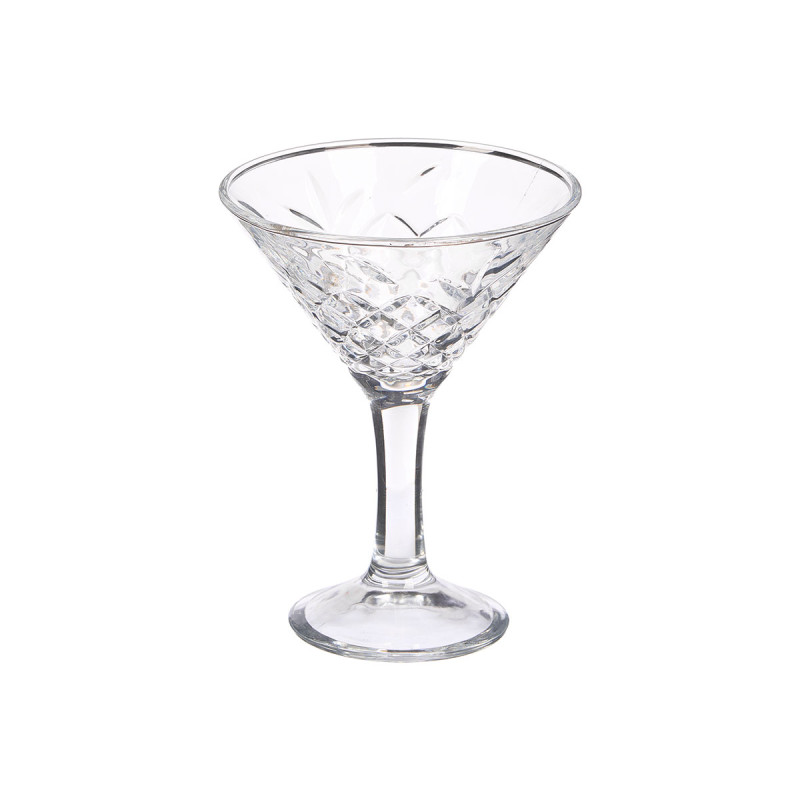 COPO MARTINI 220ML TRANSPARENTE CORTADO