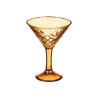 COPPA MARTINI TAGLIATA 220ML AMBRA