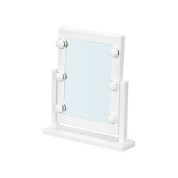 MIROIR COURTOISIE BLANC 6 LED