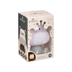 CHILDREN NIGHT LIGHT HYPOPOTAMO ASRT 3 COLOR