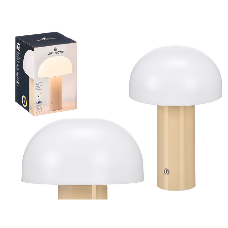 BEIGE TABLE LAMP