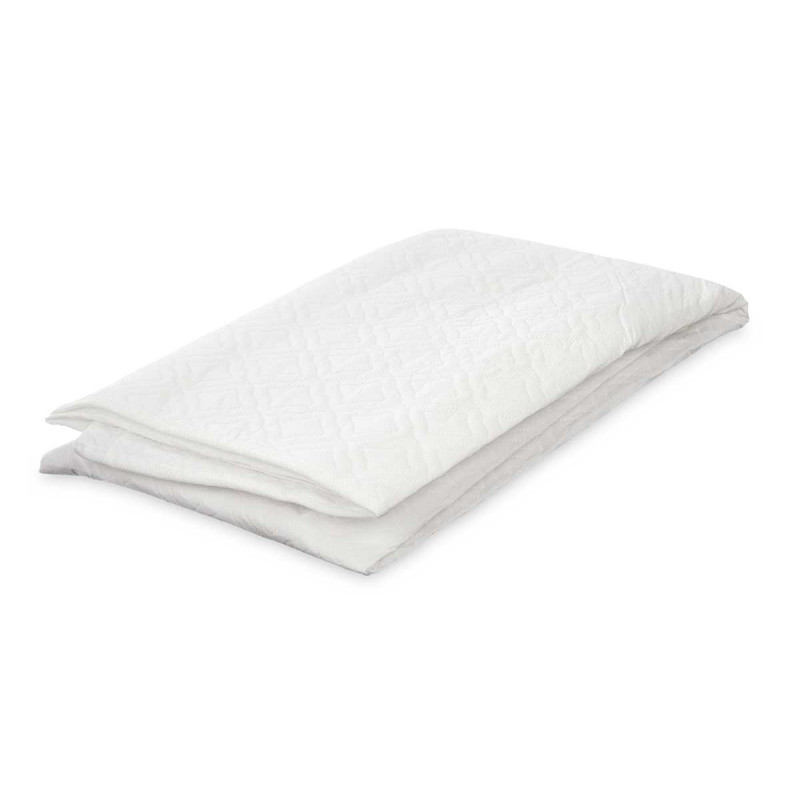 HOUSSE MACHINE LAVER REMBOURRÉE 63X58X85CM BLANC
