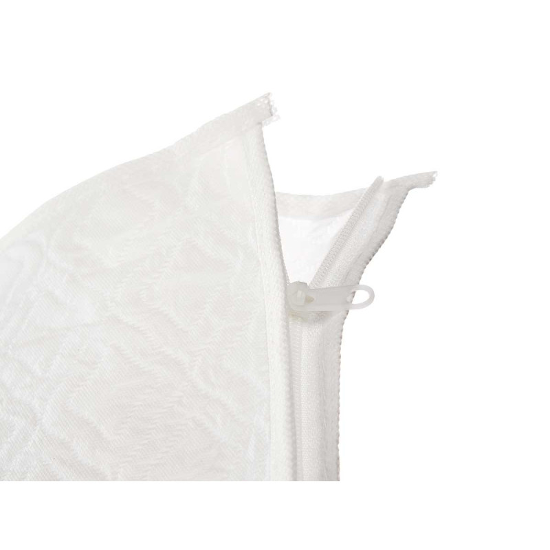 HOUSSE MACHINE LAVER REMBOURRÉE 63X58X85CM BLANC