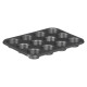 GREY RECTANGULAR 12CUP MUFFIN PAN