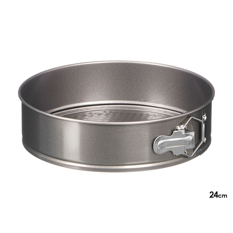 24CM GREY ROUND STEEL ROASTER PAN