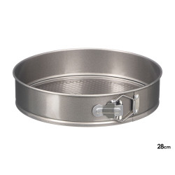 STAMPO ROTONDO ACCIAIO GRIGIO 28CM