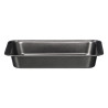 RECTANGULAR STEEL ROASTER PAN 32X22CM