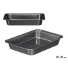 RECTANGULAR STEEL ROASTER PAN 32X22CM