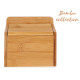 SALIÈRE BAMBOU AVEC COUVERCLE BAMBOU 14CM