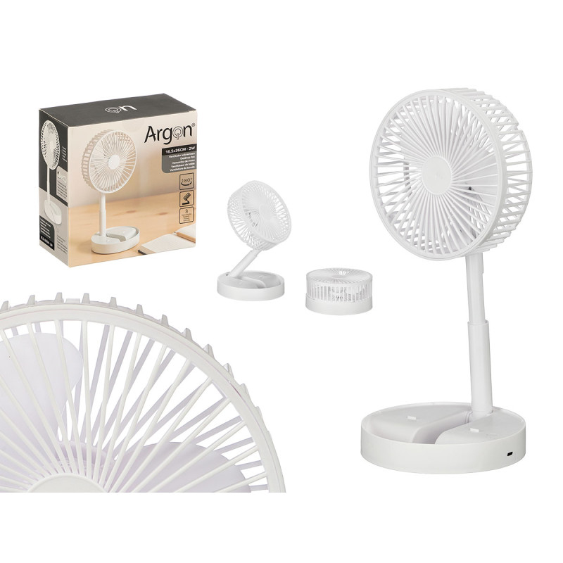 FOLDING TABLETOP FAN