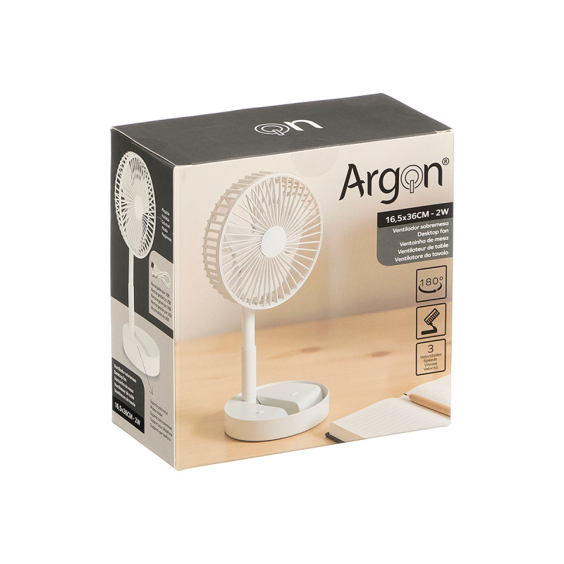 VENTILATEUR TABLE PLIABLE