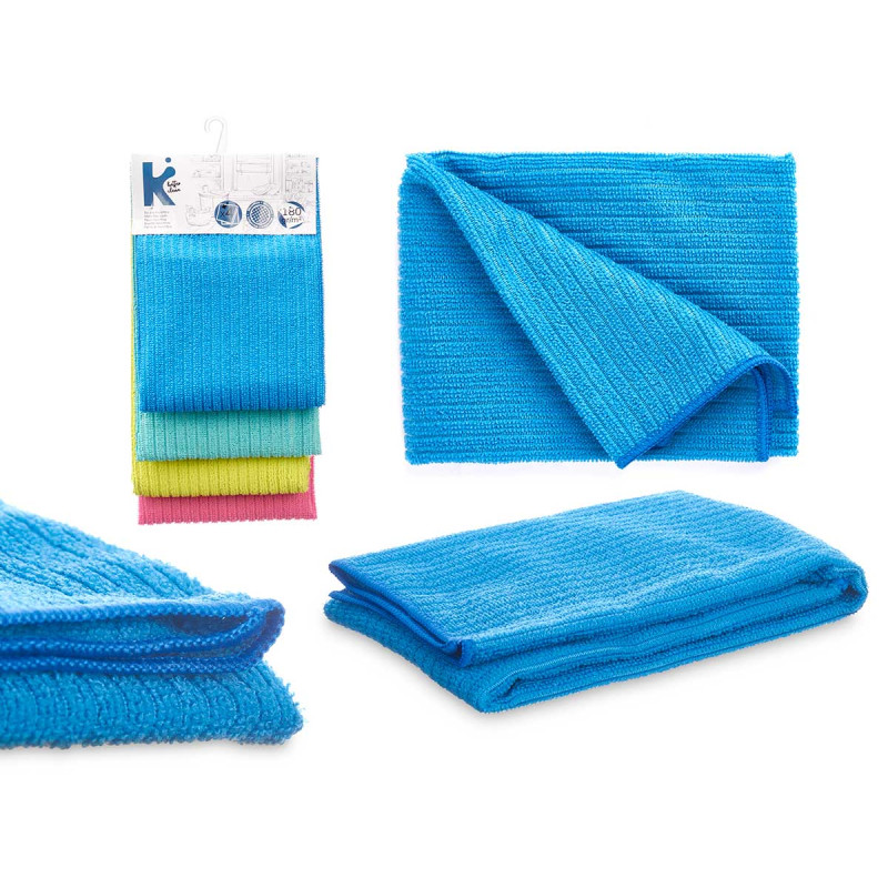 SET 4 PAÑOS MICROFIBRA 180 GR