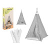 LIGHT GRAY PET TENT