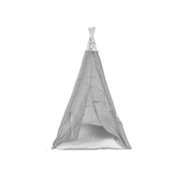 LIGHT GRAY PET TENT