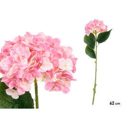 RAMA FLORES ROSA 62CM