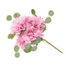 5 OPEN PINK FLOWERS 36CM