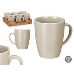 MUG JAR BEIGE 330ML