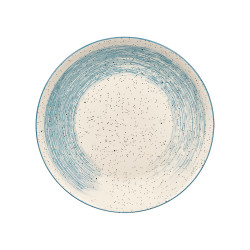 PRATO LISO PATINADO AZUL 26CM