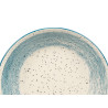 SOUP PLATE BLUE BRUSHED FINISH 20,5CM