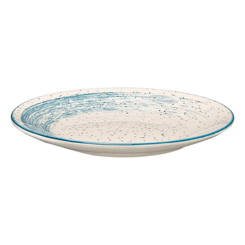 ASSIETTE DESSERT PATINÉE BLEUE 19,5CM