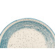 PLATO POSTRE PATINADO AZUL 19,5CM