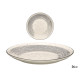 PIATTO PIANO PATINATO GRIGIO 26CM