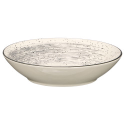 SOUP PLATE GRAY BRUSHED FINISH 20,5CM