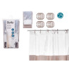 TENDA DOCCIA PEVA 180 X 180 CM TRASP BEIGE