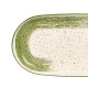 VASSOIO OVALE PATINATO VERDE