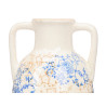 NONNA VASE 2 HANDLES BLUE BEIGE 38CM