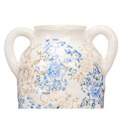 VASO NONNA 2 ALCAS AZUL BEGE 29CM