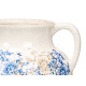VASO 2 MANICI BLU BEIGE 16CM