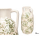 VASO NONNA 2 MANICI VERDE BEIGE 38CM