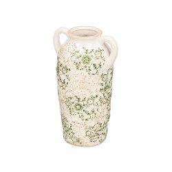 VASO 2 MANICI VERDE BEIGE 29,5CM