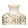 VASE NONNA BOUTEILLE VERT BEIGE 20,5CM