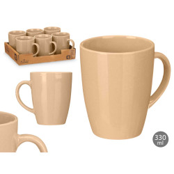 MUG JAR CREAM 330ML