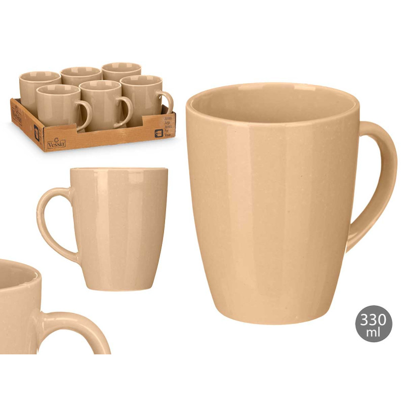 CANECA MUG CREME 330ML
