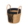VASO VIME MACRAME PENDURADO PRETO PEQUENO