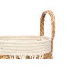 VASO MACRAME APPESO BIANCO PICCOLO