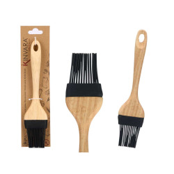 PINCEL SILICONE PRETO COM PEGA MADEIDA