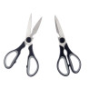 KITCHEN SCISSORS WITH BLACK HANDLE