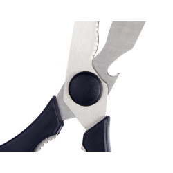 KITCHEN SCISSORS WITH BLACK HANDLE