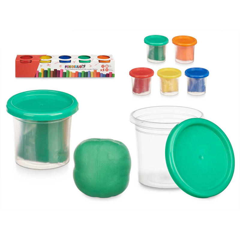 SET 5 PÂTE À MODELER 100 GRAMMES