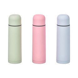 THERMOS ACIER INOX TOUCHER DOUX ASSORT 3 COUL 500M